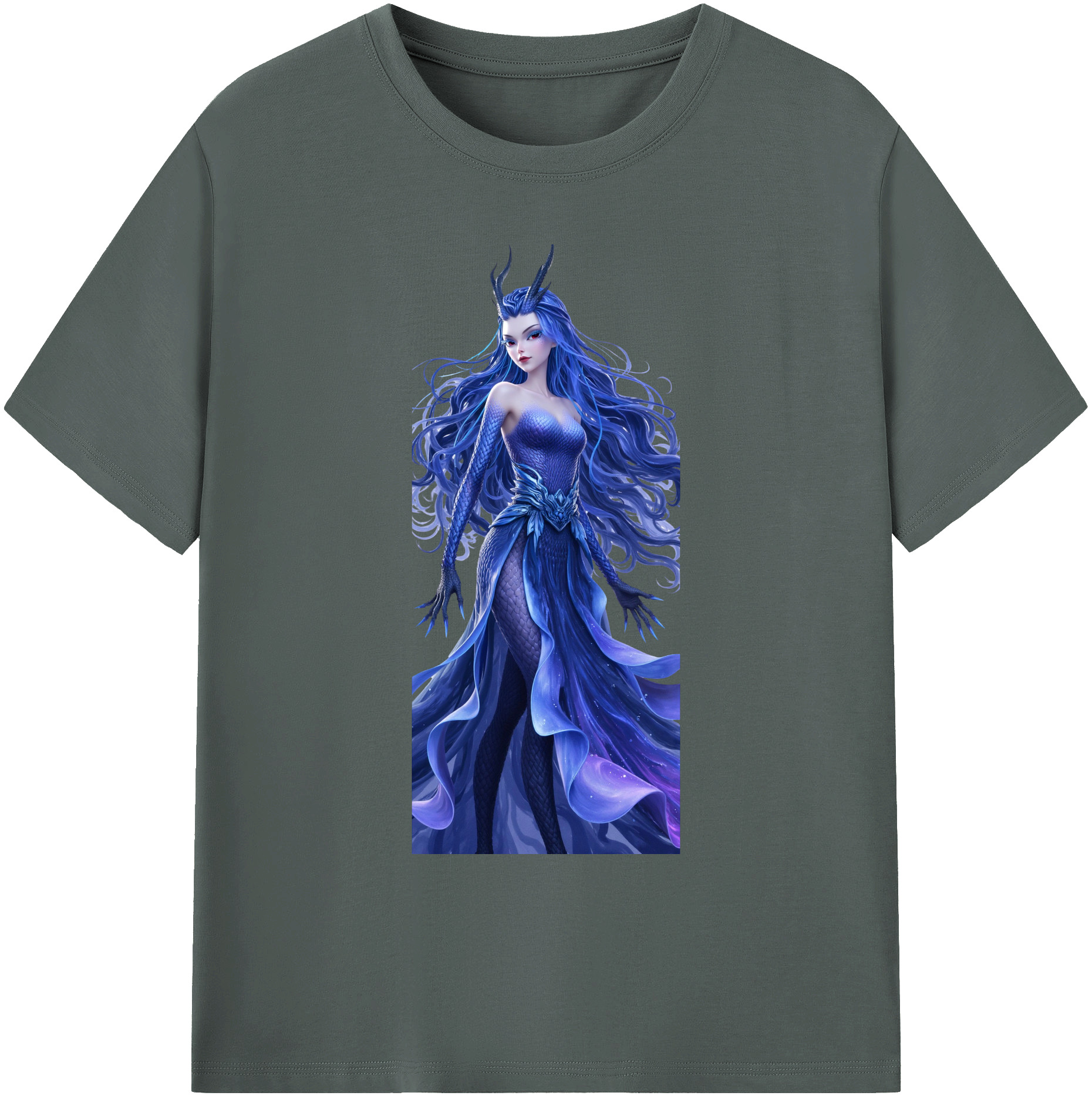 （画像用） Ne Zha 2 ナタ 魔童の大暴れ 綿100％ メンズ半袖Tシャツ｜肌触りやわらか＆通気性